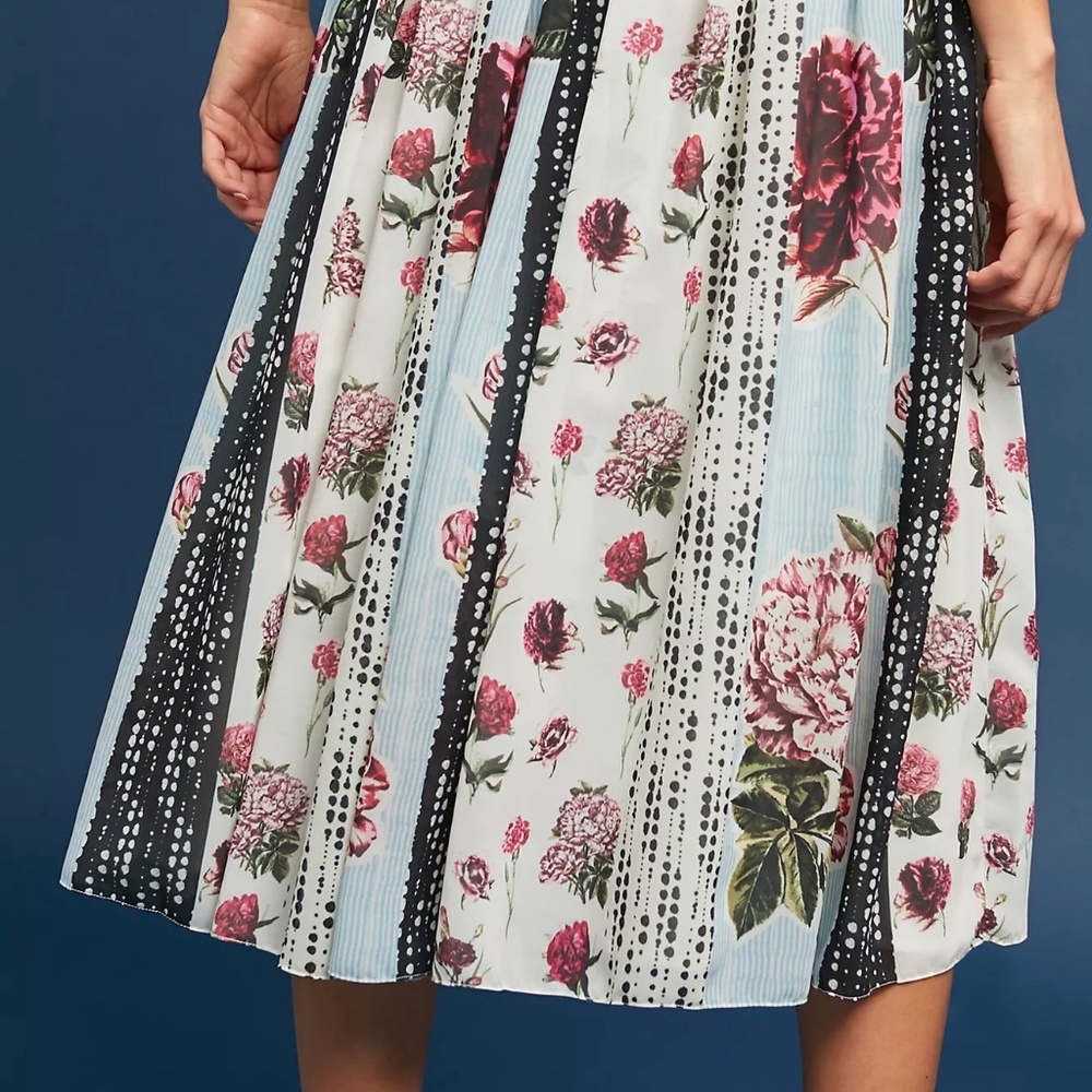 Anthropologie  Verb by Pallavi Singhee Condorcet Floral Skirt 14 NWT - Picture 5 of 5